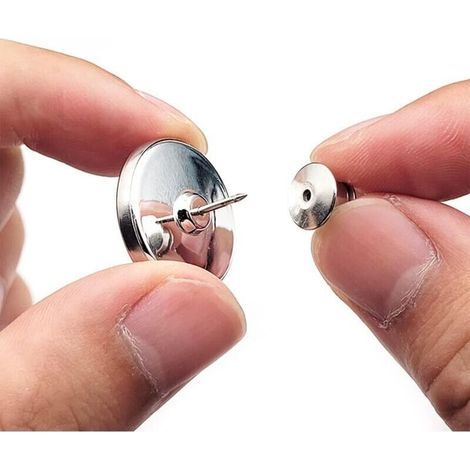 2 Paar magnetische Vorhanghalter – Befestigungszubehör, Gewichte und auslaufsichere Magnete für Duschvorhänge (1/3)