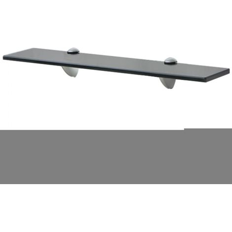vidaXL Schwebendes Regal Glas 50x10 cm 8 mm