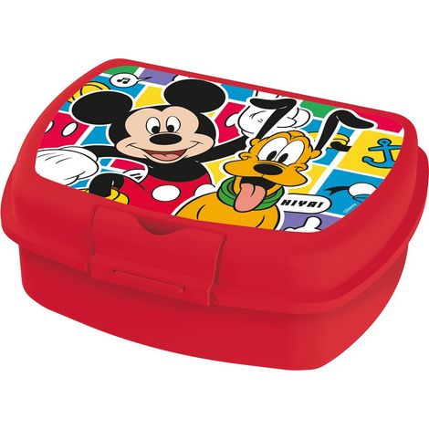 Sandwich Box in plastica per bambini Mickey Mouse Disney (1/4)
