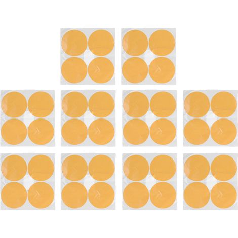Lot de 10 rubans adhésifs double face Ø 3.9 pouces, coussinets de montage haute viscosité pour rétroviseurs, tapis et bandes décoratives. (1/5)