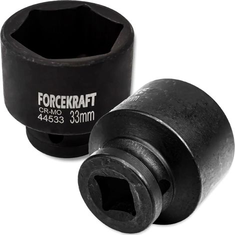 Bussola a impatto FORCEKRAFT da 1/2" 33 mm a 6 punte
