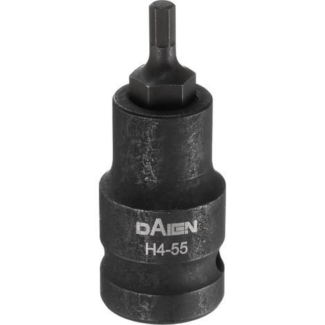 Douille À Six Pans Creux H4 55mm/2.17" L Entraînement Carré 1/2" (1/5)