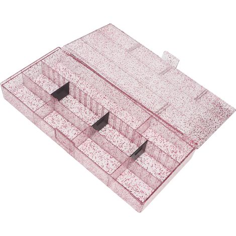 Aufbewahrungsbox mit Fächern für Wohnzimmer und Büro – sorgt für Ordnung bei Gegenständen und Accessoires (1/5)
