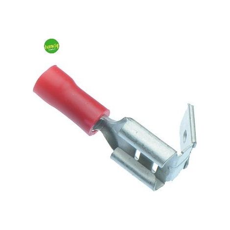 Capicorda Electraline m/f 6,35mm 10pz rosso
