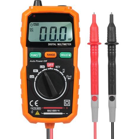 PM8232A Digitalmultimeter mit hintergrundbeleuchtetem LCD-Display (1/5)