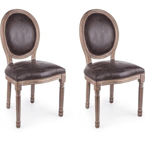 Chaise médaillon (lot de 2) - VICTORIENNE (1/4)