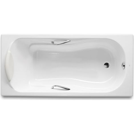 BAÑERA HAITI 2000 ASAS CROMO BLANCO - Marca Roca