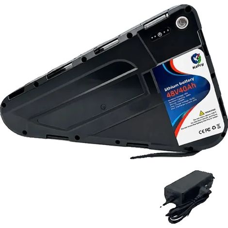 Batería para bicicleta eléctrica, capacidad de 20000 mAh, certificación CE, 48V-XT60-20Ah (1/2)