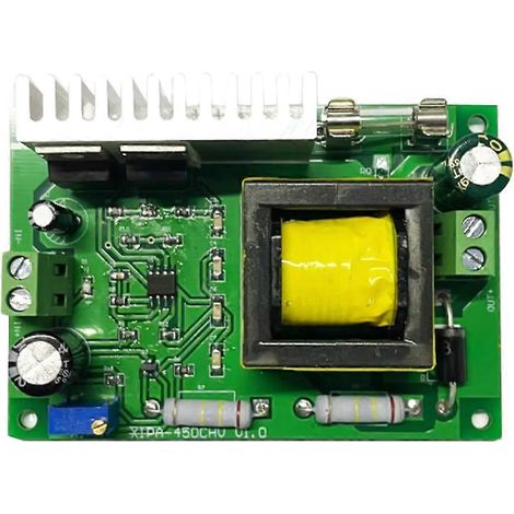 Einstellbarer 40-W-DC-DC-Aufwärtswandler (12–24 V auf 200–450 V) mit Lastkondensator für Netzteile, Spannungsreglermodul für DIY-Projekte (1/5)