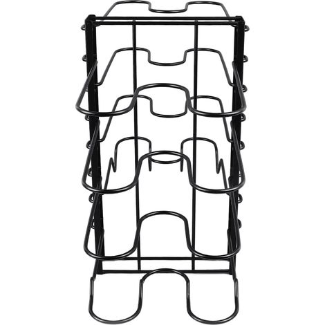 Organisateur de casseroles et poêles sous meuble, support à plusieurs niveaux réglable en fer, robuste, vertical, pour cuisine (1/5)