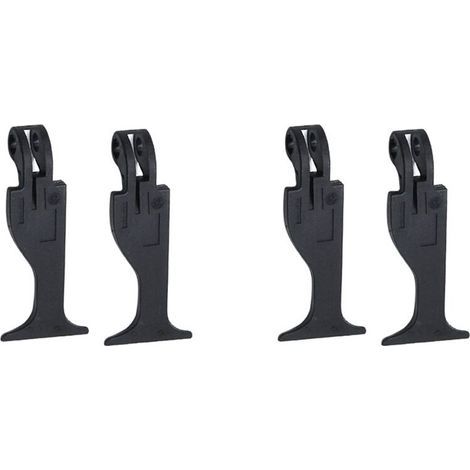 Quatre sangles de traction pour les modèles C230, C240, C320, W203, C32 2.6L et 3.2L, utilisées pour les poignées d'ouverture de capot de calandre 2038870427 (1/3)