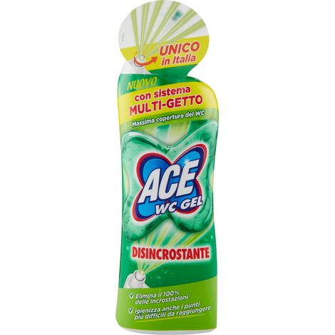 Ace WC Gel Disincrostante 700 ml – Igiene Profonda e Rimozione Incrostazioni (1/2)