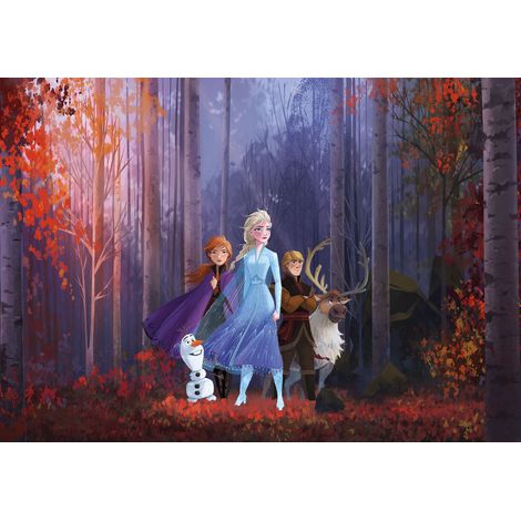 Papier peint panoramique enfant Frozen Clairière Automnale (1/5)