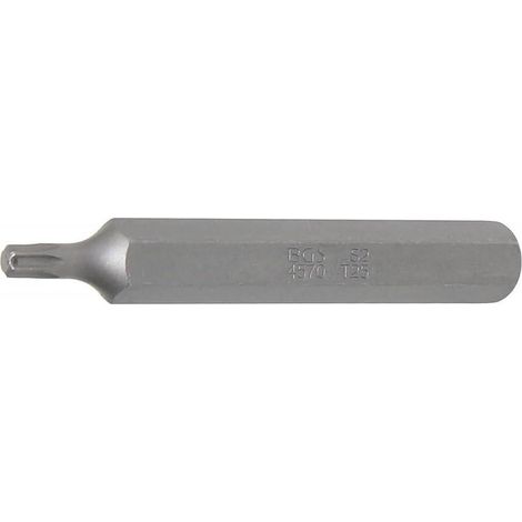 Embout Torx T25 10 mm (3/8) - L. 75 mm - Profil T pour Vis Torx - Précision et Durabilité, Acier - D-Work (1/5)