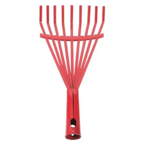 CSPARKV Râteau de jardin professionnel avec poignée ergonomique en acier au carbone pour un travail efficace du sol, préparation efficace du sol, râteau manuel (1/5)