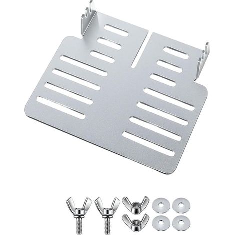 de fixation pour ventilateur de poêle en acier inoxydable (1/5)