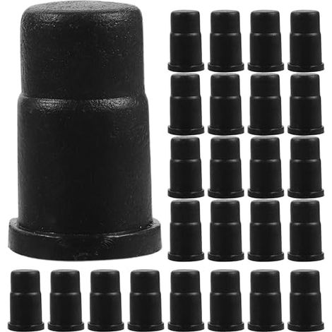 30 Pcs Furniture Caster Socket Set Chair Leg Mounting Sockets Precise Size Easy Installation Versatile Snap-in Casters (1/5)