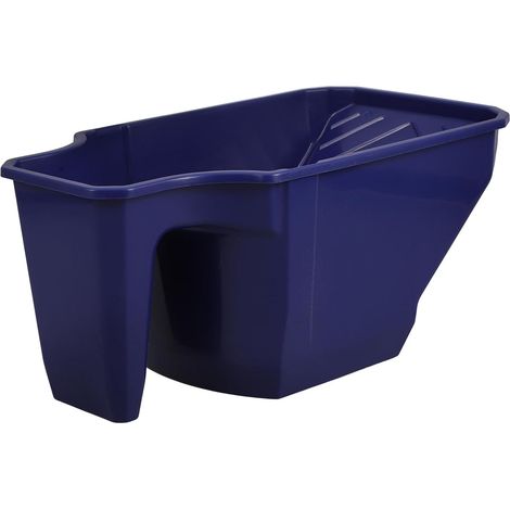 Plateau de Peinture en Plastique Abs Bleu pour Peinture Murale Plateau de Peinture en Plastique Peinture, Outil de Peinture Portable, pour Projets DIY (1/5)