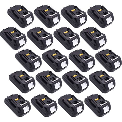 Powerwings – Batterie lithium 14,4V 1,5Ah pour Makita BL1430 BL1415 BL1440 – Compatible avec 196875-4 194558-0 195444-8 – Lot de 20 (1/5)