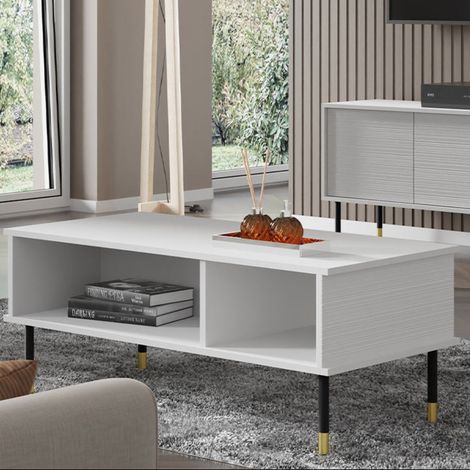 Mesa de centro 110 cm Rani Blanco (1/5)