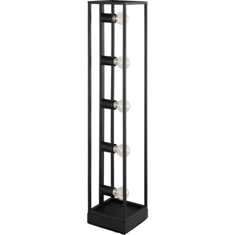 Lampadaire noir Blackcrown 100 cm 5 lumières - 33691 (1/4)