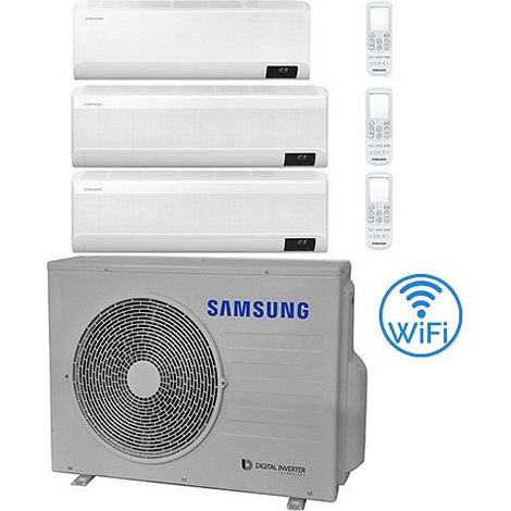 Climatizzatore Condizionatore Samsung Cebu + WINDFREE AVANT R32 Wifi Trial Split Inverter 7000 + 9000 + 12000 BTU con U.E. AJ052TXJ3KG/EU NOVITÁ Classe A+++/A++ (1/5)