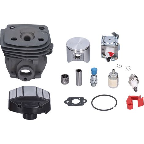 Kit de Filtre à Air et Soupape de Dépression pour Carburateur 47mm, Compatible HUSQVARNA 359 357 357XP 537 Tronçonneuse (1/5)
