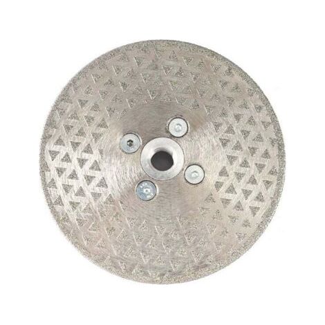 Disque Diamanté à Tronçonner et à Meuler 125 mm x M14 Lame de Scie Électroplaqué pour Pierre Marbre Carreaux Granit