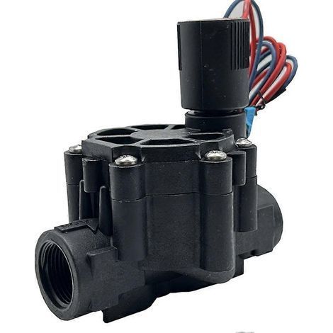 Électrovanne normalement fermée de 1 pouce, vanne en nylon 24 V pour l'irrigation des jardins et des aménagements paysagers agricoles (1/5)