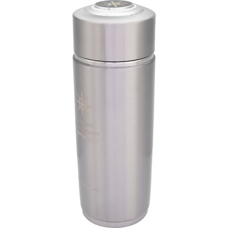 Tragbare, ionisierende, alkalische Edelstahl-Isolierflasche, Nano-Bioenergie-Balance-Becher, 500-ml-Silber-Wasserflasche (1/5)