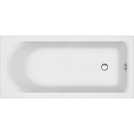 Cersanit City - Baignoire 160 x 75 cm, pieds inclus, blanc S301-335 (1/2)