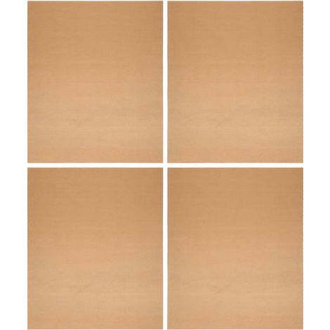 Lot de 4 tapis de cuisson réutilisables pour pâte polymère, parfaits pour la création de café maison. (1/4)
