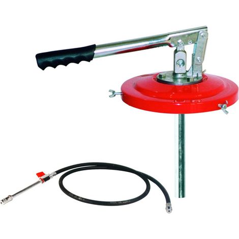 BONEZZI INGRASSATORE GRASSO FUSTI 5KG POMPA MANUALE RIEMPIMENTO INGRASSATORI