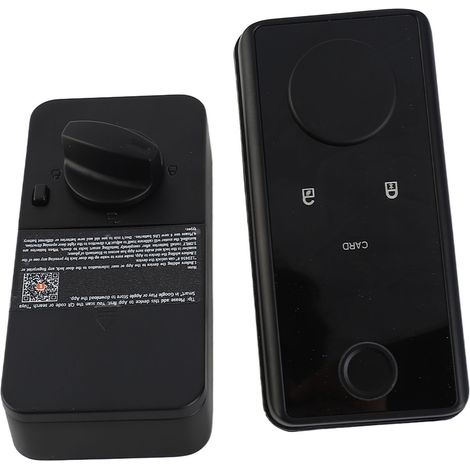 Serrure à empreinte digitale en alliage d'aluminium avec carte de code pour serrure de porte à clavier tactile Tuya Smart Key pour la maison (1/5)