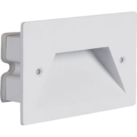 TRADE SHOP - Faretto Incasso Per Cassetta 503 Segnapasso 3w Tecnologia Cct Con Switch Ip65 Es49-3c - Bianco (1/5)