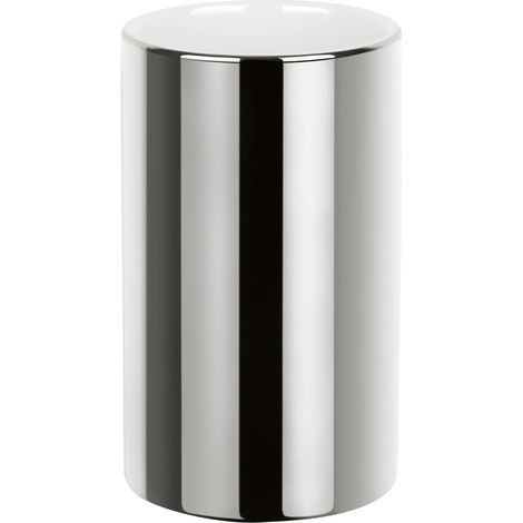 Gobelet Porcelaine Tube Chromé (1/2)