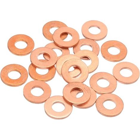 Rondelles Plates Cuivre M8 8x18x2mm Rondelle Plate Cuivre (1/5)