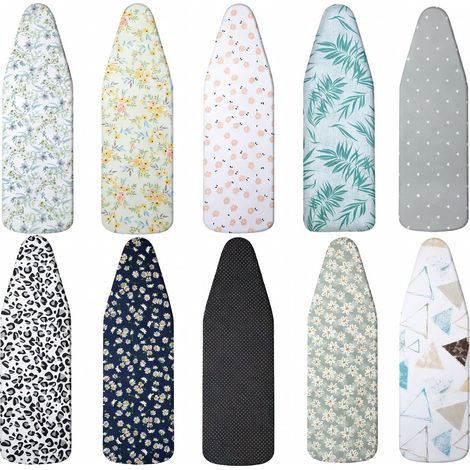 Housse de planche à repasser en coton motif pois 140 x 50