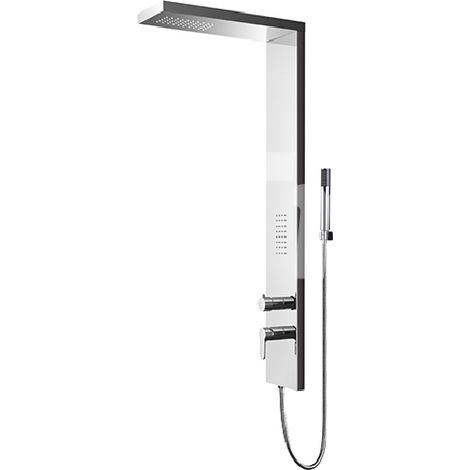 PARETE ATTREZZATA MULTIFUNZIONE MOD. MELEDA Misura: Acciaio inox lucidato