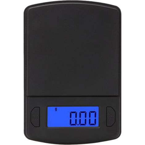 Balanza electrónica digital LCD de bolsillo 100 g x 0,01 g Balanza para joyería y oro Balanza en gramos Balanzas pequeñas