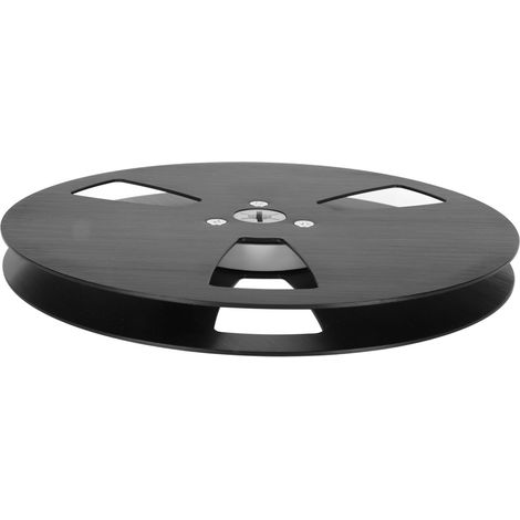 Bobine Universelle 1/4 Pouce 7" Aluminium 3 Trous pour Machine à Ouverture et Récupération Noire (1/5)