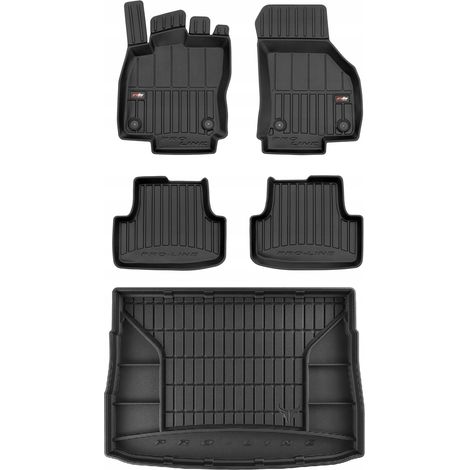 Juego de alfombrillas de goma 3D para VW Golf 8 HB desde 2019-