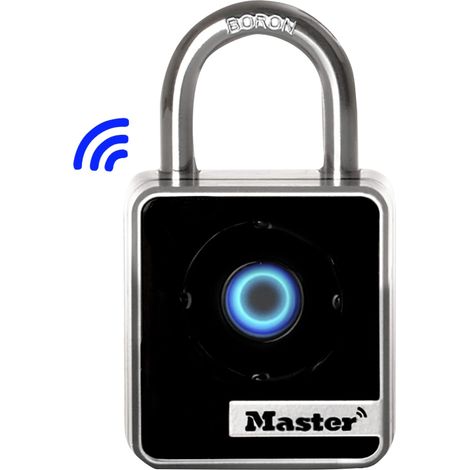 Master Lock BT Smart Connect Indoor Padlock Model 4400EUREC with Advanced Bluetooth Security