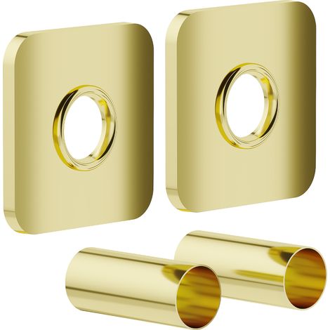 Mexen S Einzelnes Abdeckset für Heizkörper, golden - W909-000-50 (1/3)