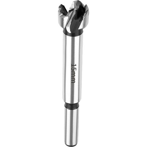 Mèche Forstner Diamètre 15mm Pour Bois-Foret Forstner Pour Bois Durs-Foret à Bois à Manche Rond Tranchant Et Durable-Diamètre 15mm Mèches Forestières
