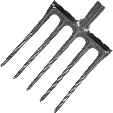 Creuser la Fourchette à Haute Résistance en Acier à Forte Force (5 Dents) (1/5)