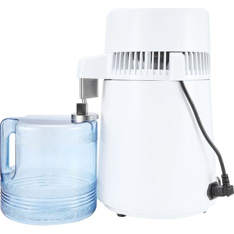 Distillateur d'eau domestique 4L en acier inoxydable, purificateur par distillation, machine à filtre pour ménage, 220-240V AC UE (1/5)