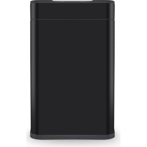 Tower Ozone Sensor Bin, Large 60L, Hands Free Opening, Carbon Filter, Black T938023BLK (1/5)