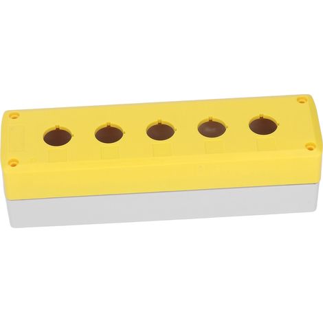Drucktasterkasten, Steuerstationsgehäuse, Schaltergehäuse, wasserdichtes Gehäuse, 5 Öffnungen für Geräte (1/5)