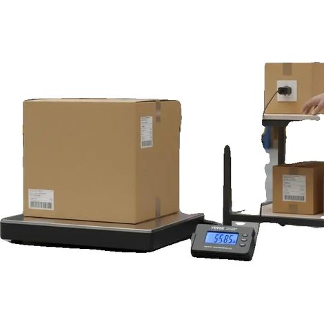 Plattformwaage, genaue Messung, langlebige Konstruktion, Rot (1/2)